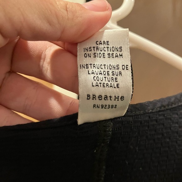 Prana Black Long Sleeve Top - Picture 4 of 4